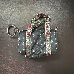Vera Bradley Bag Keychain